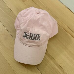 Ganni Light Pink Cap